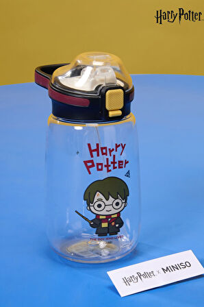 Harry Potter Lisanslı Otomatik Kapaklı Tritan Suluk (580ml)