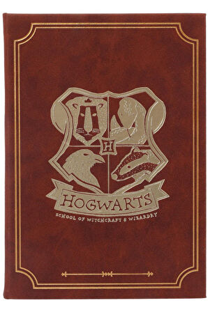 Harry Potter Lisanslı Ciltli Not Defteri - Hogwarts