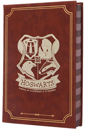 Harry Potter Lisanslı Ciltli Not Defteri - Hogwarts