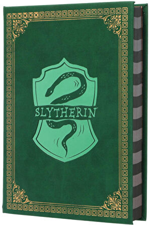 Harry Potter Lisanslı Ciltli Not Defteri - Slytherin