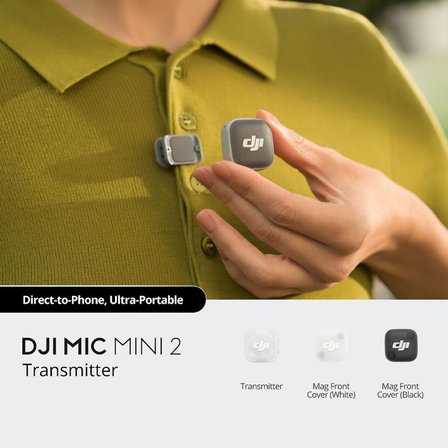 DJI Mic Mini 2 Kablosuz Mikrofon Verici
