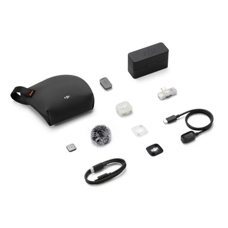 DJI Mic Mini 2S (1TX + 1RX + Şarj Kutusu) | DJI Türkiye Karacasulu Garantili