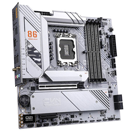COLORFUL CVN B860M GAMING FROZEN V20 DDR5 8400MHz mATX Gaming (Oyuncu) Anakart