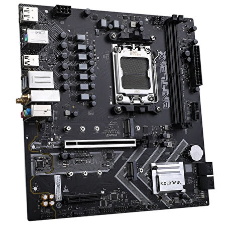 COLORFUL BATTLE-AX B850M-E WIFI V14 DDR5 7600MHz mATX Gaming (Oyuncu) Anakart