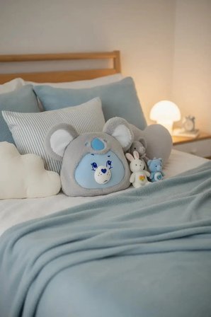 Care Bears Lisanslı Grumpy Peluş Yastık 35 Cm – Kostümlü Baş Şekilli Dekoratif Minder