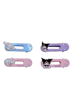 Sanrio Lisanslı Hello Kitty ve Arkadaşları Tatlı Serisi Figürlü Saç Tokası – Renkli ve Şık Tasarım