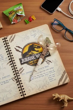 Jurassic World Lisanslı Dinozor Temalı Yumurta Kabuğu Kapaklı Tükenmez Kalem