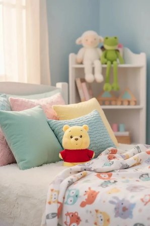 Disney Lisanslı Winnie The Pooh Peluş Oyuncak 15 Cm – Mini Yumuşacık Taşınabilir