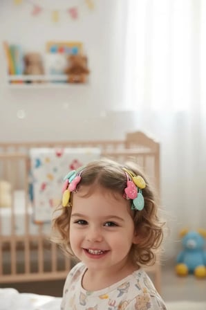 Miniso Lisanslı Sevimli Ördek Klipsleri 5li Paket – Çanta Aksesuarı Karışık Renkli Süs