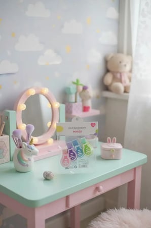 Miniso Lisanslı In-Bag Serisi Saç Tokaları 4lü Paket – Günlük Renkli Pratik Aksesuar