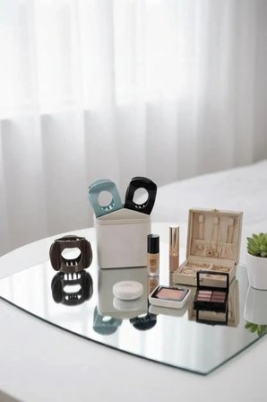 Miniso Basic Serisi Kare Form Mandal Toka – Güçlü Tutuşlu At Kuyruğu Saç Tokası