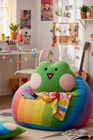 Miniso Lisanslı Minini Koleksiyonu Lenini Baş Şeklinde Yastık – 43 Cm