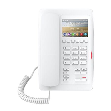 Fanvil H5 Renkli Ekran IP Telefon PoE (Beyaz)