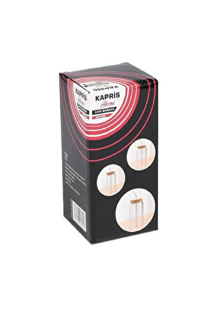 KAPRİS HOME PİPETLİ CAM BARDAK KAP-015