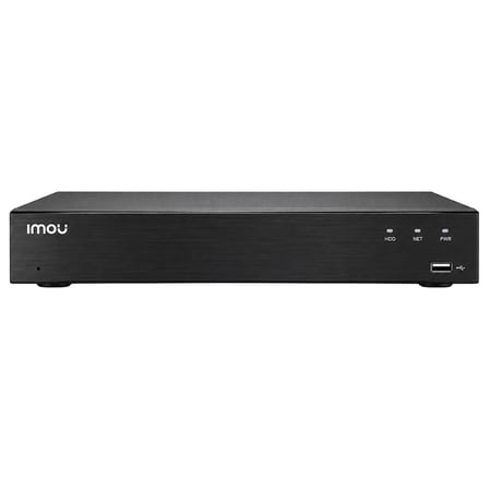 IMOU N236-16P 36 Kanal 16 Poe Girişli H.265 4K NVR Kayıt Cihazı 16TB Destekli Dahili Mikrofon Hoparlör