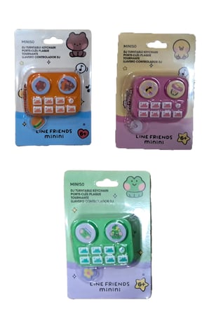 Miniso Lisanslı Minini Serisi Mini Dj Pikap Anahtarlık K010 – Müzik Temalı & Yaratıcı Tasarım