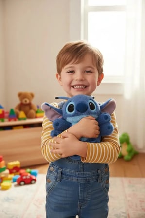 Disney Lisanslı Stitch Peluş Oyuncak 30 Cm – 6 Kollu Ayakta Yumuşacık Tasarım