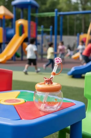 Disney Lisanslı Zootropolis Nick Pipetli Plastik Su Kabı 600 Ml – Sızdırmaz & Yuvarlak