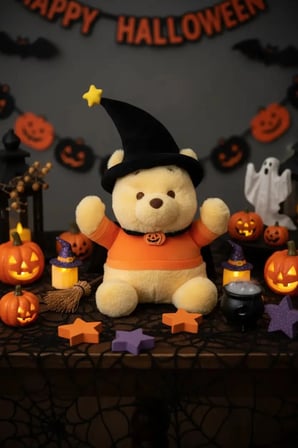 Disney Winnie The Pooh Lisanslı Halloween Peluş Oyuncak 28 Cm – Özel Koleksiyon Tasarım