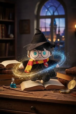 Harry Potter Lisanslı Magic Robe Oturan Peluş Oyuncak