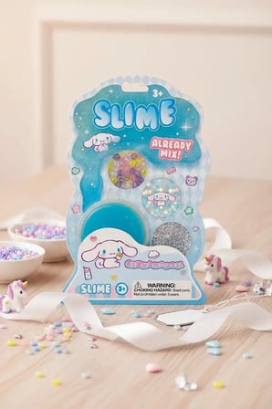 Sanrio Lisanslı Cinnamoroll Slime Set – Tek Renk Yumuşak Doku