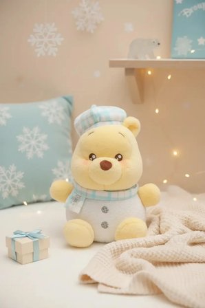 Disney Lisanslı Winnie The Pooh Peluş Oyuncak 30 Cm – Kardan Adam Yumuşacık Tasarım