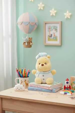 Disney Lisanslı Winnie The Pooh Peluş Oyuncak 30 Cm – Kardan Adam Yumuşacık Tasarım