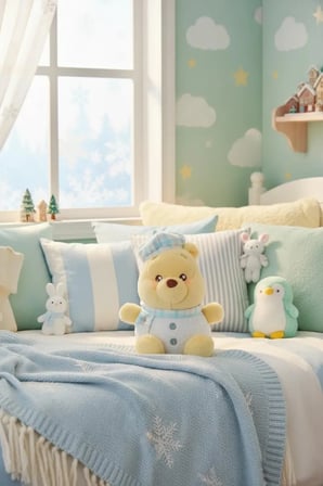 Disney Lisanslı Winnie The Pooh Peluş Oyuncak 30 Cm – Kardan Adam Yumuşacık Tasarım