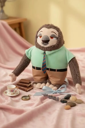 Disney Lisanslı Zootropolis Tembel Hayvan Peluş Oyuncak 33 Cm – Ayakta Duran Yumuşacık Tasarım