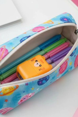 Miniso Lisanslı Cutie Serisi Roller Stamp Yavru Kedi – Pratik Desenli Rulo Mühür & Damga