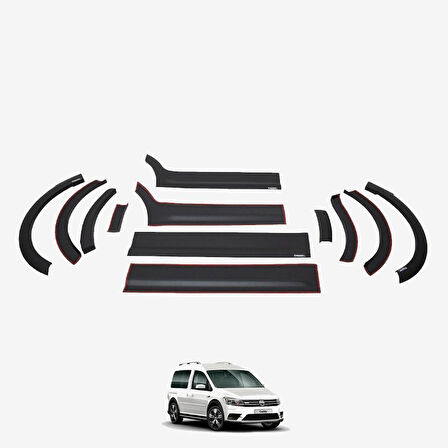 Volkswagen Caddy 2015-2020 Dodik Set 12 Parça Uzun Şase Sağ Sürgü
