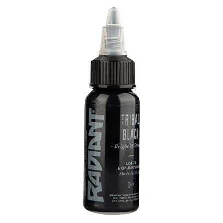 Tribal Black - Radiant Tattoo Dövme Boyası  - 1oz/30ml