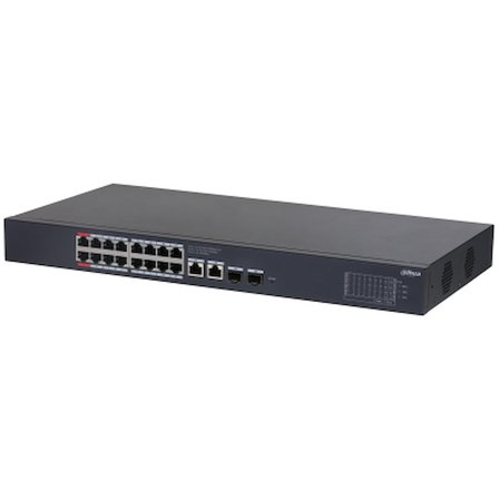 DAHUA CS4220-16GT-135 16 PORT 16XGE-2XGE-2XGE/SFP YÖNETİLEBİLİR GİGABİT 135W POE SWİTCH