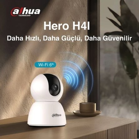Hero H4I 4MP– 360° Hareketli, Gece Görüşlü, Akıllı Takipli Güvenlik Kamerası
