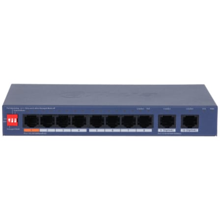 DAHUA 10port 60w 8port PoE GIGABIT Yönetilebilir Switch CS4010-8ET2GT-60-10