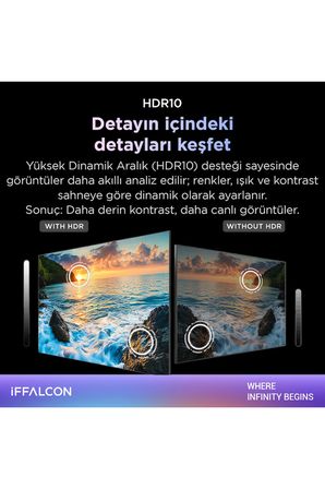 43S55 43 İnç Akıllı TV FHD HDR 10 Andorid TV, Dolby Audio (2026 Model)