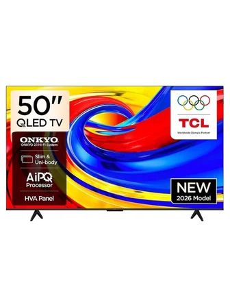 TCL 50P7L 50'' 127 Ekran Uydu Alıcılı 4K Ultra HD Google Smart QLED TV