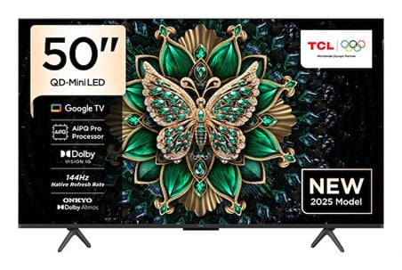 TCL 50c6kgtv 50" 127 Ekran 4K UHD Google QD-MiniLED TV
