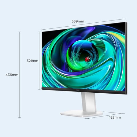 TCL 24G54 Ofis ve Çalışma Monitörü 24" 100Hz Fhd Mini LED Va Panel Ev, Okul ve Iş Ekranı (Hdmı+Vga, 400 Nits, Göz Koruma) (TCL Türkiye Garantili)