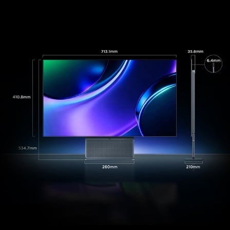 TCL 32X3A Gaming Monitörü 31.5" 4K OLED+ 0.03ms 240Hz Dual-Mode UHD Çerçevesiz Profesyonel Oyuncu Monitörü (HDMI+DP, DP 2.1, Bang & Olufsen Audio, FreeSync Premium Pro & G-Sync Compatible) (TCL Türkiye Garantili)