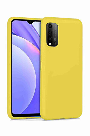 Redmi 9T Uyumlu Nano İçi Kadife Silikon Fuchsia Telefon Kılıfı