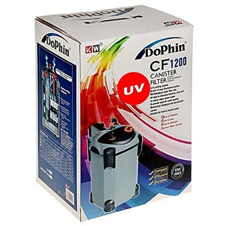 Dophin CF 1200 UV Dış Filtre 1200 L H