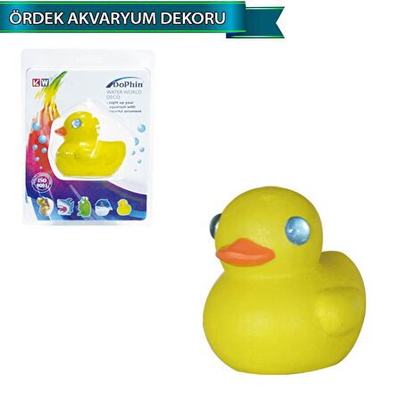 Dophin Ördek Akvaryum Dekoru