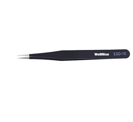 WellHise ST-10 AntiStatik Tweezers Cımbız