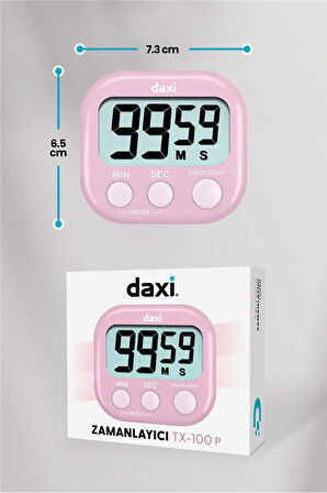 Daxi TX-100 Pembe Kronometre