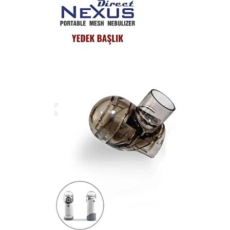 Direct Nexus Portable Mesh Nebulizatör Yedek Ilaç Haznesi Başlık