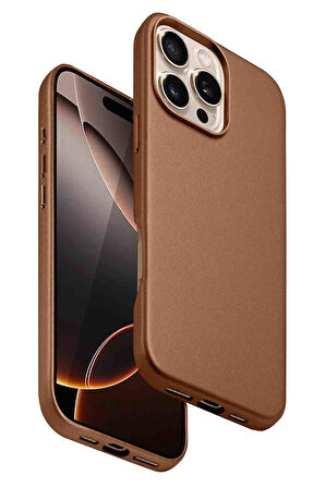 iPhone 16 Pro Max Uyumlu Fuchsia Dividing Manyetik Şarj Özellikli Kapak