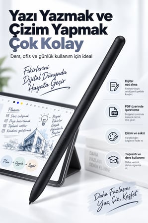 Galaxy Tab S10 Lite Uyumlu S Pen Tablet Kalemi