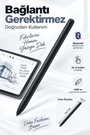 Galaxy Tab S10 Lite Uyumlu S Pen Tablet Kalemi