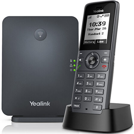 Yealink W71P Sıp Dect Baz El Terminali Seti